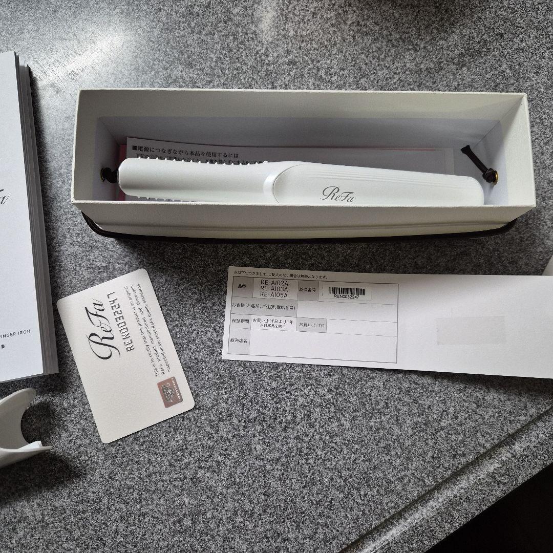 ReFa ストレートヘアアイロン ホワイト Amazon.co.jp: 【公式ストア限定】 リファ ストレートアイロン プロ