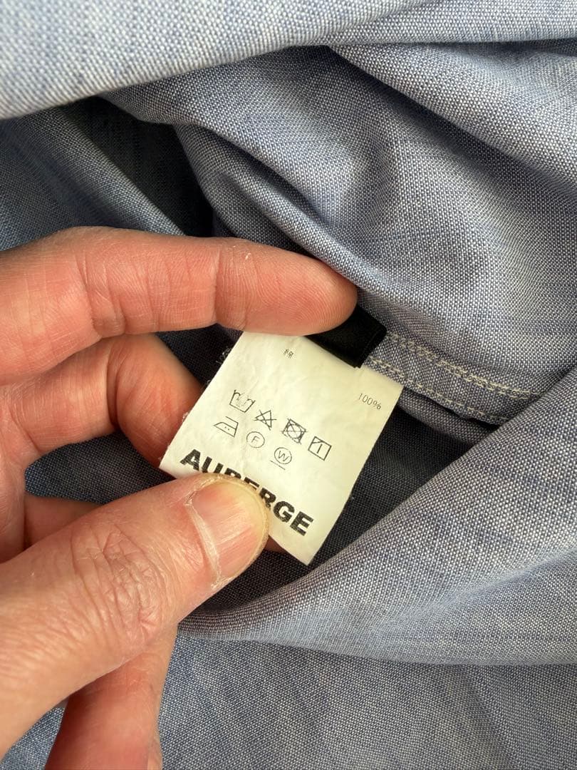 AUBERGE CHARLOTTE ROSE シャンブレーシャツ 38 - メルカリ