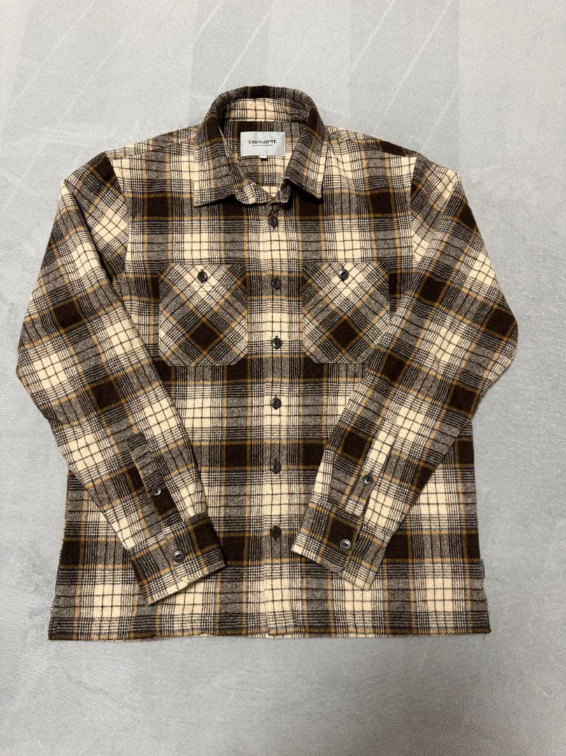 carhartt チェックシャツ　厚手ネルシャツ Carhartt（カーハート） シャツ CARHARTT LOOSE FIT HEAVY WEIGHT