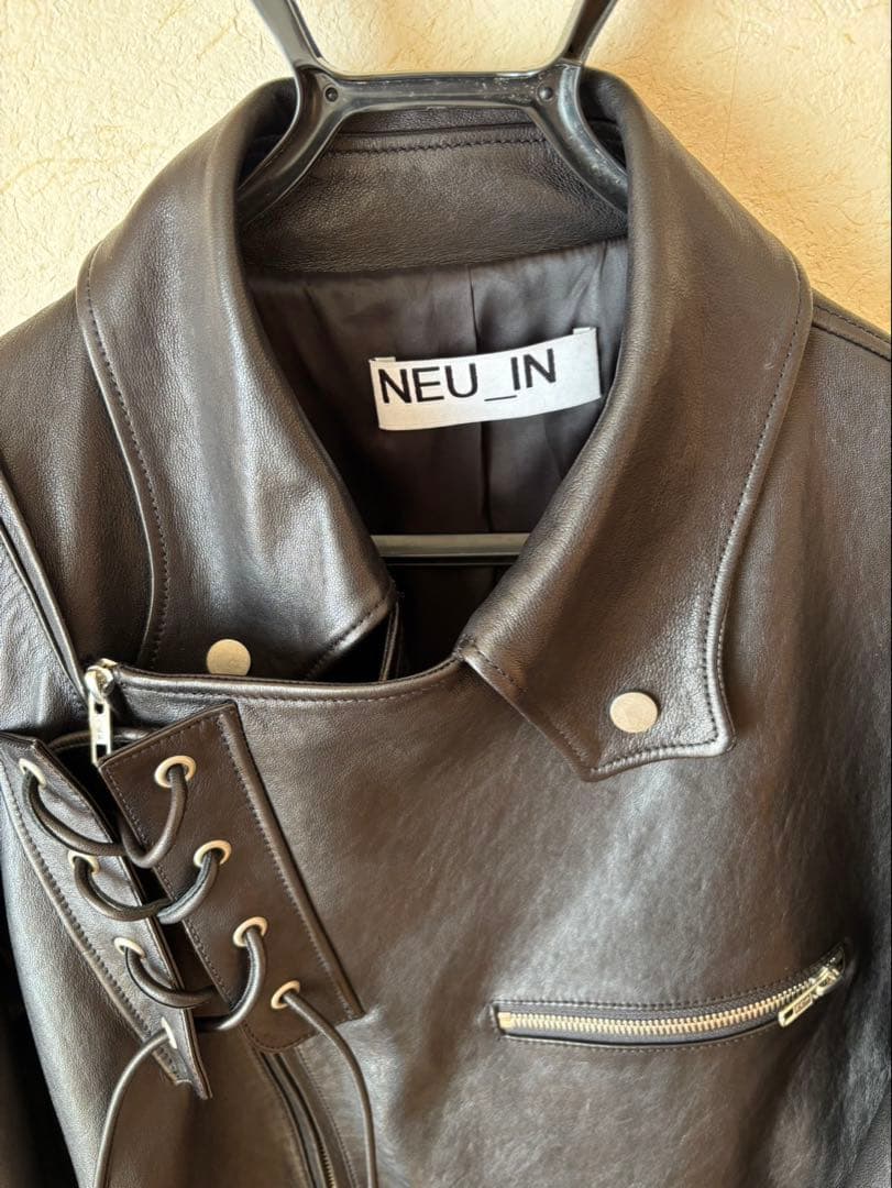 NEU_IN 24AW レザージャケット - メルカリ