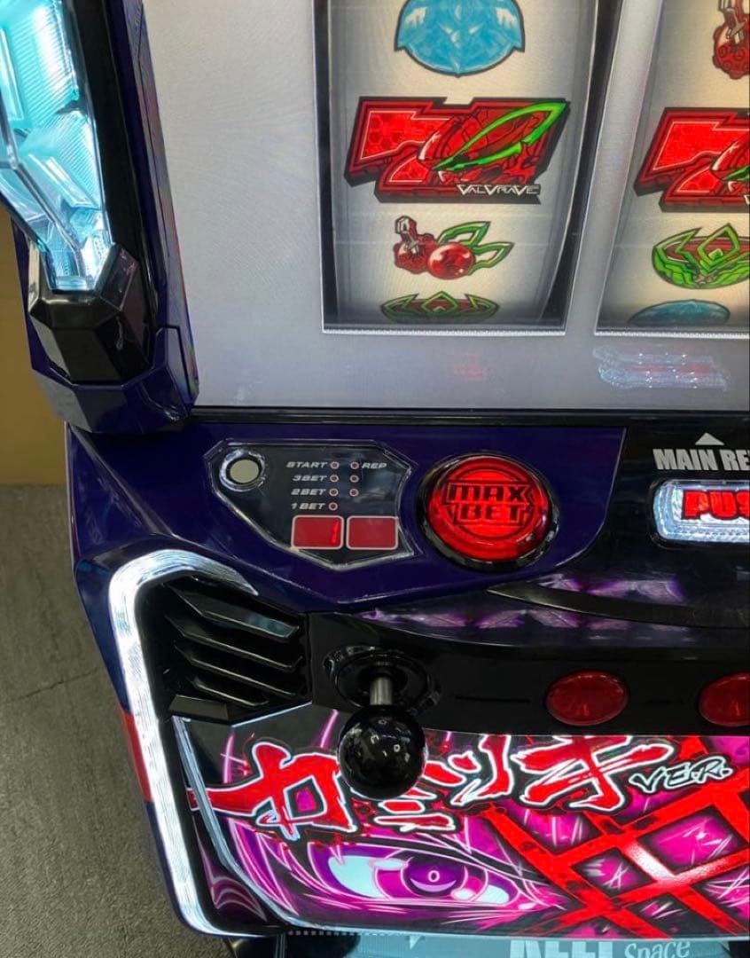 スマスロ実機 L 革命機ヴァルヴレイヴ カミツキパネル ユニット付