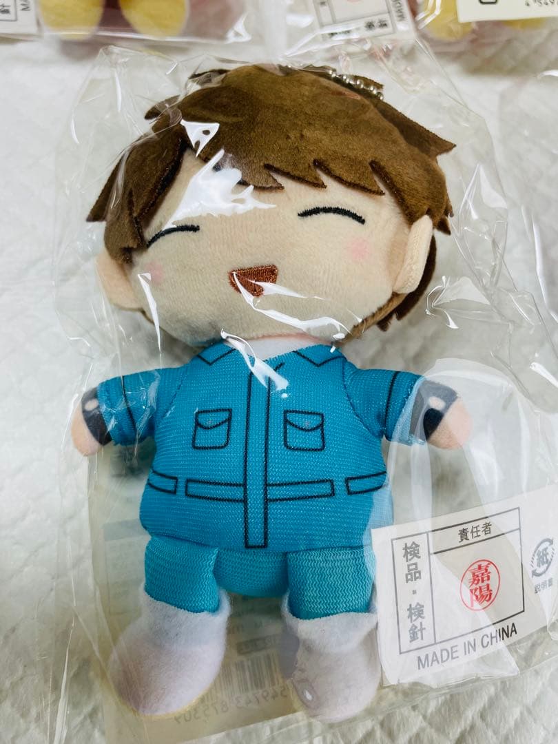 【新品未使用】あかがみん✖️東武動物公園　ぬいぐるみキーホルダー 7体セット