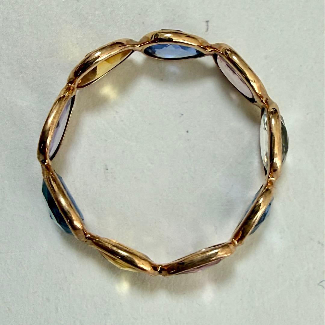 マルチサファイア リング 12号 パーセルジュエリー - メルカリ