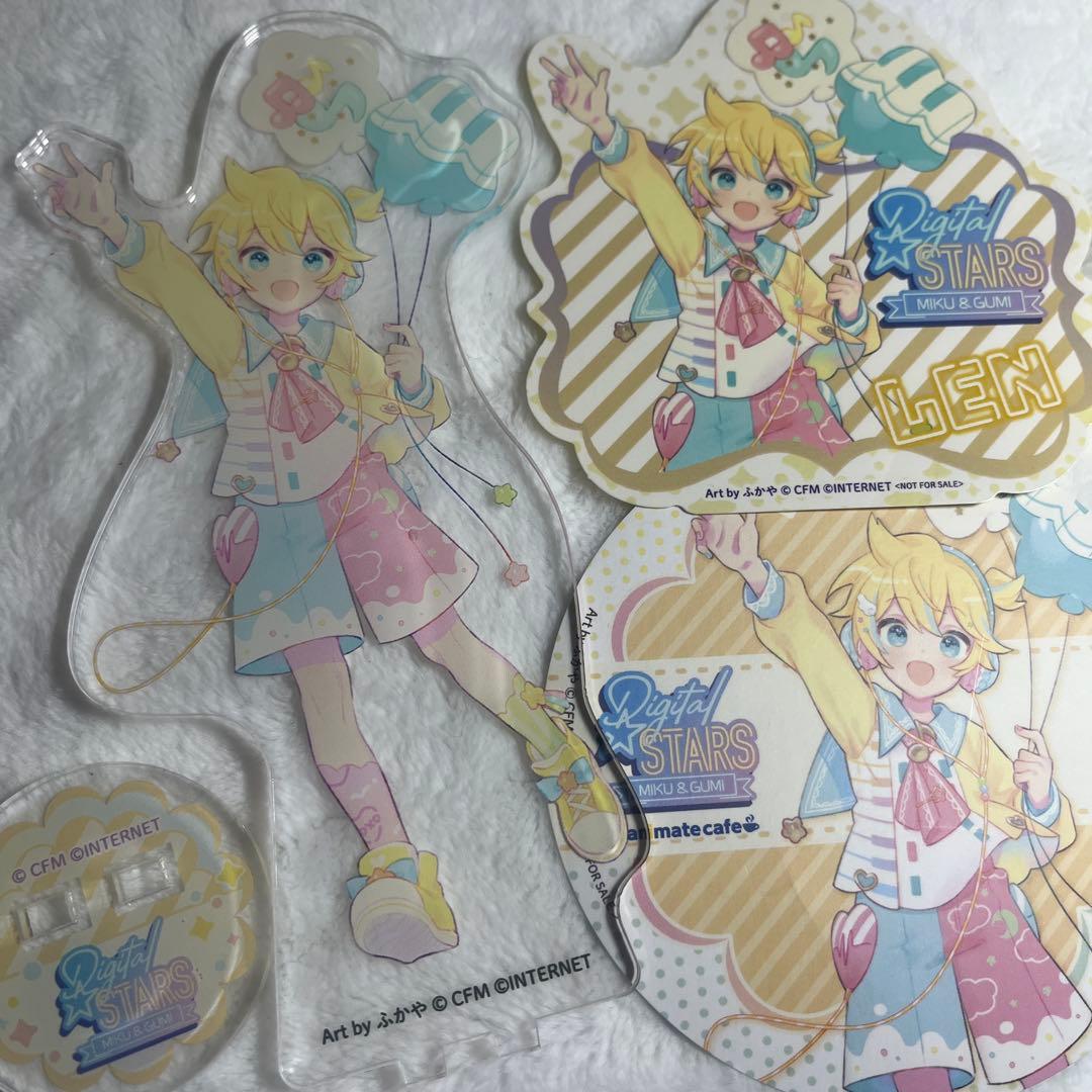 鏡音レン　Digital Stars デジスタ　ステッカー　コースター　アクスタ 2026年最新】DiGiTAL stars 鏡音レンの人気アイテム - メルカリ