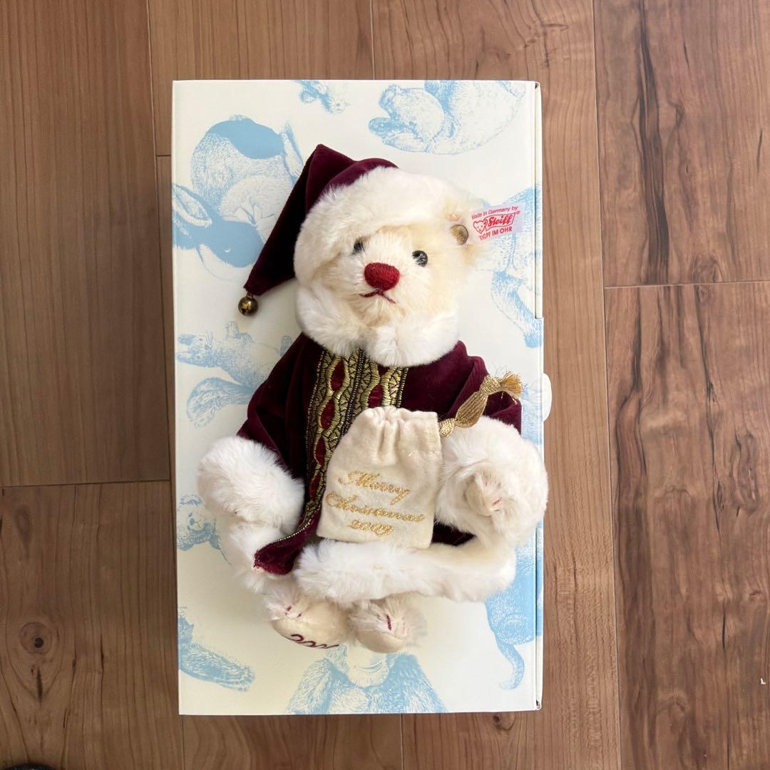 Steiff Little Santa 2009 ぬいぐるみ