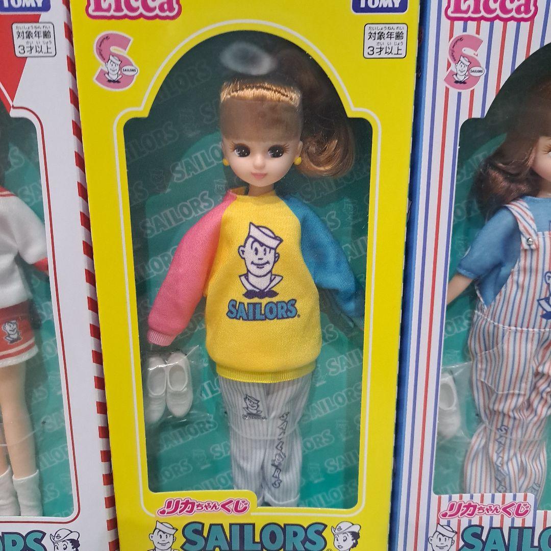 リカちゃんくじ 01 02 03 オマケ付き6点セット 人形 セーラーズ - メルカリ