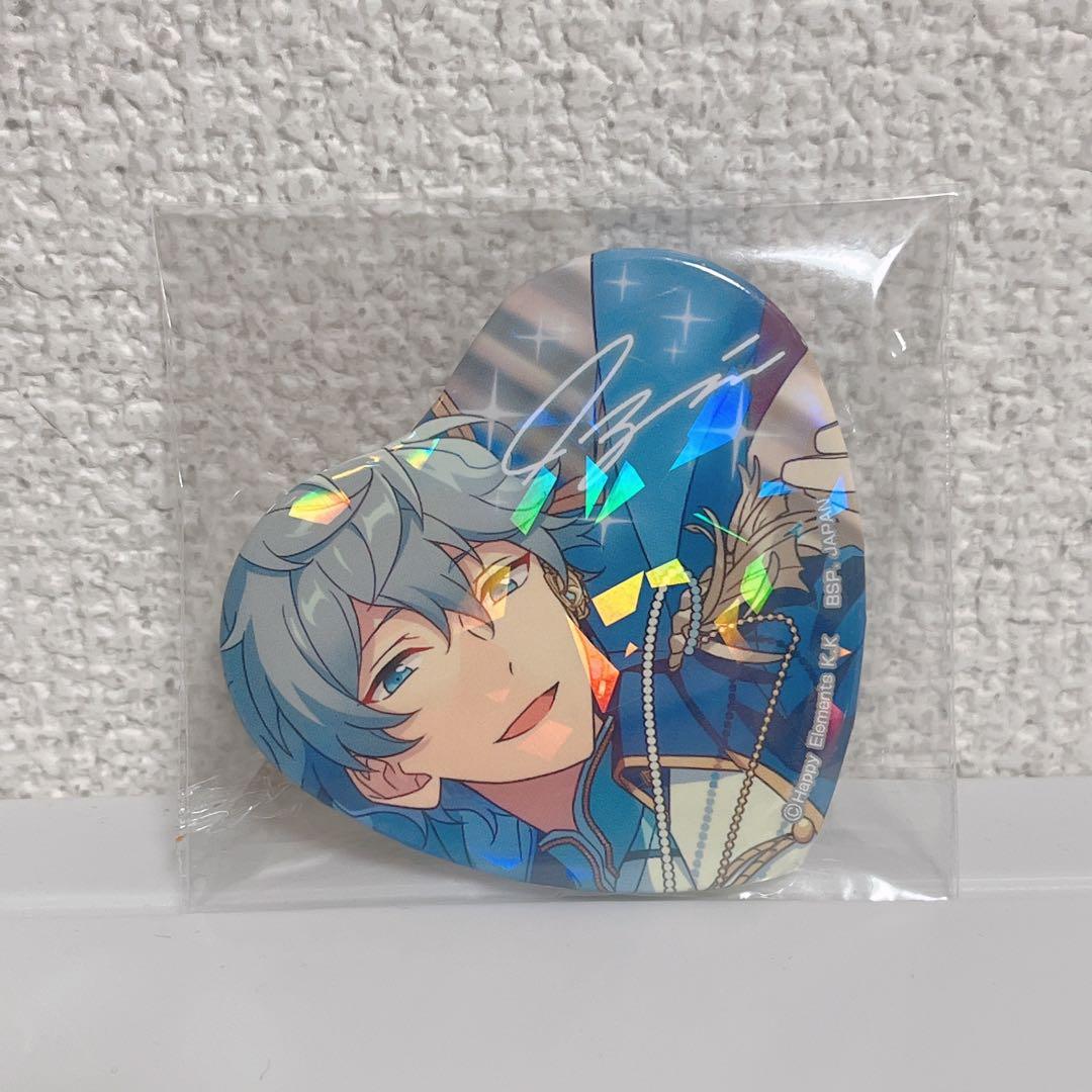 あんスタ とるパカ 月永レオ 瀬名泉 ハート缶バッジ - メルカリ