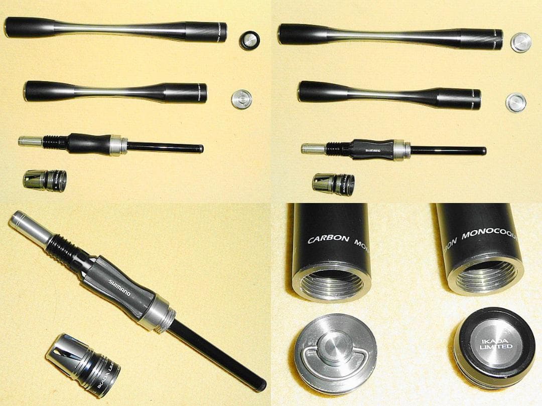 20'イカダ リミテッド】i 標準穂先2本＋24'オプション穂先2本