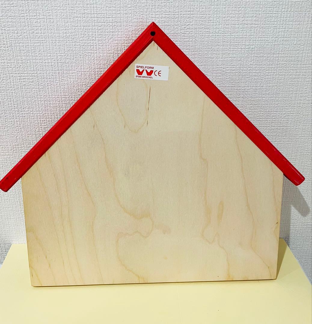 スピールフォーム Spielform 赤い屋根の家 飾り棚 希少 新品 - メルカリ