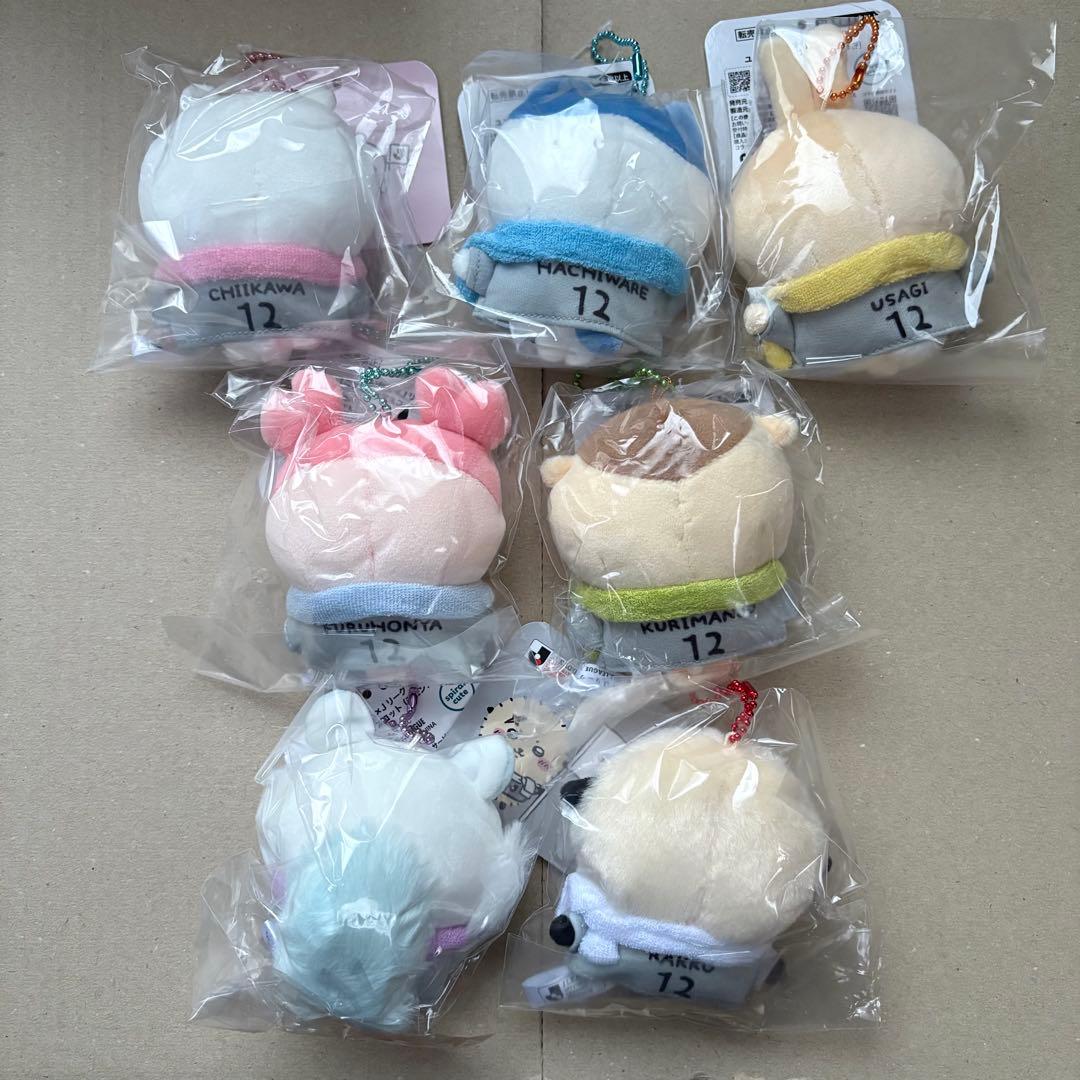 【正規品】ちいかわ×Jリーグ ユニフォームマスコット 7個セット