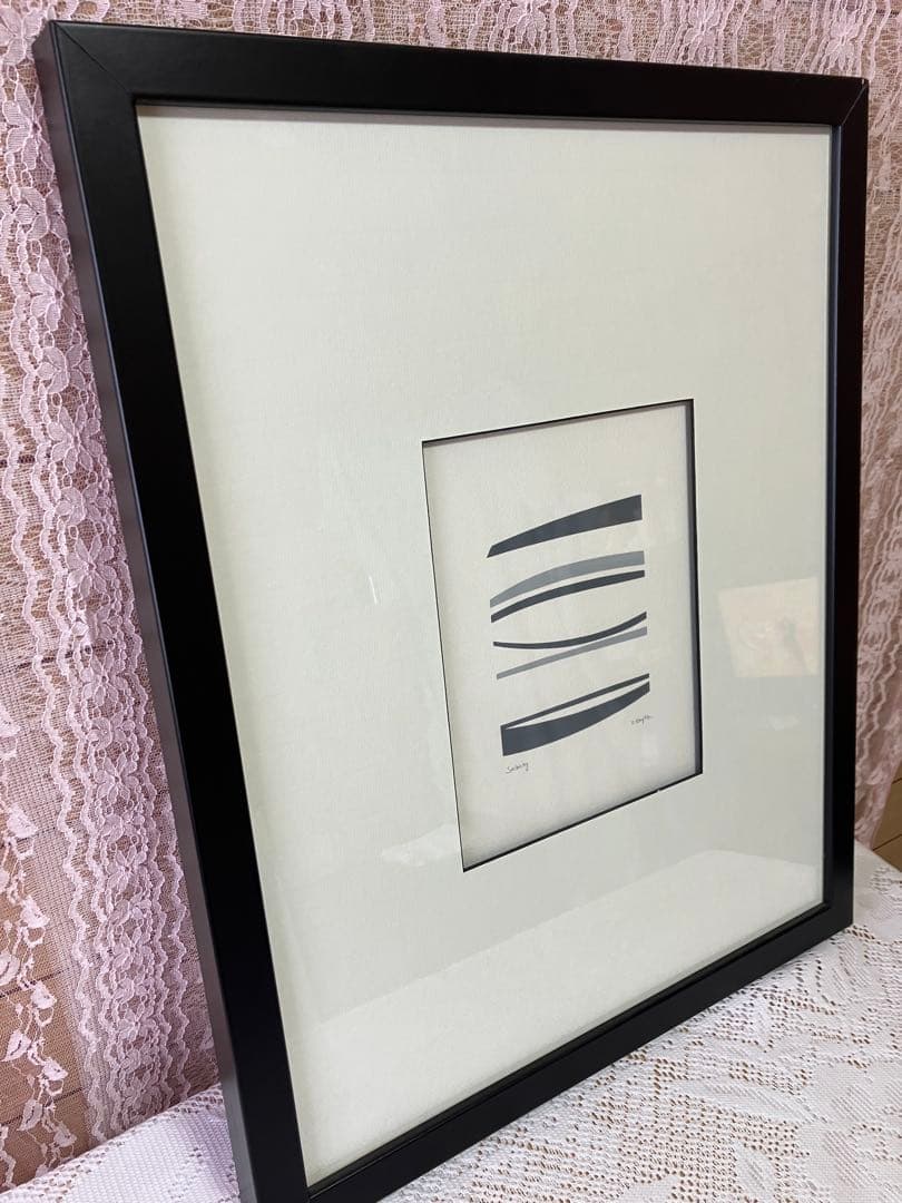 デニス・デュプロック アートパネル アートフレーム付 壁掛け用 シルクスクリーン