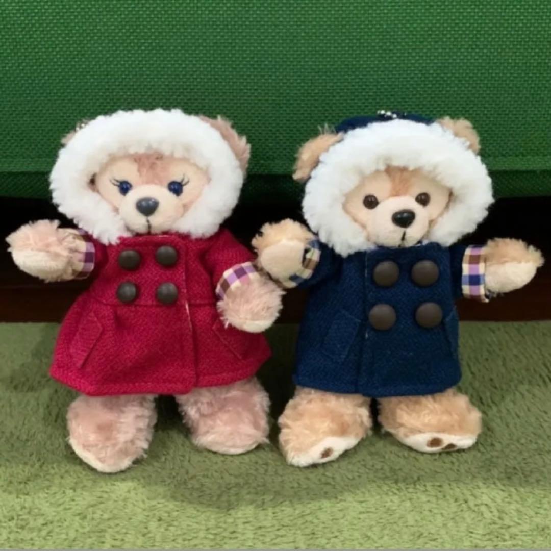 ダッフィー シェリーメイ ぬいぐるみバッジ ダッフルコート - メルカリ
