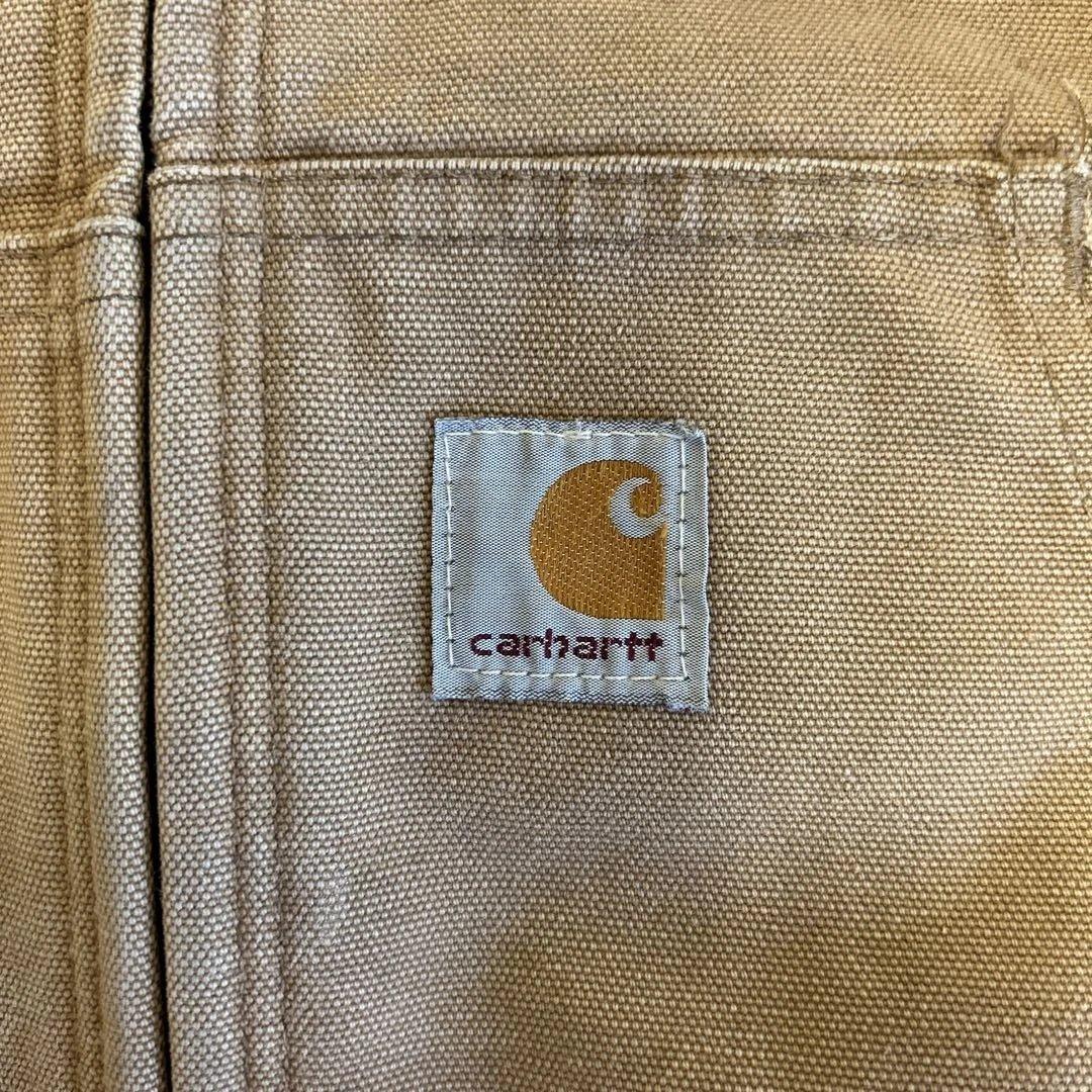 Carhartt フード付きベージュジャケット - メルカリ
