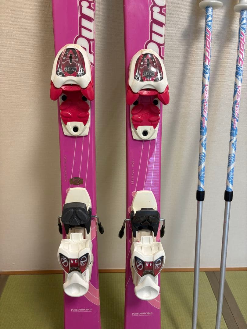 Pure Conscious スキー板とポールセット - メルカリ