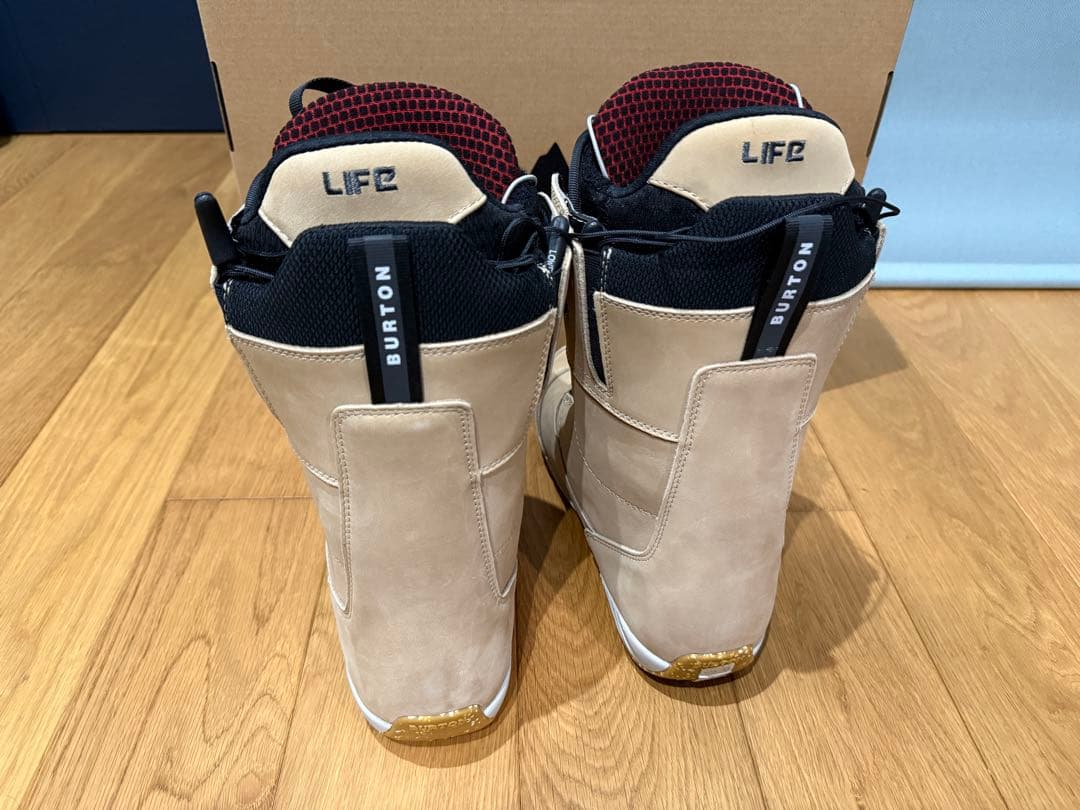 BURTON ION レザー　ブーツ 26.5cm ベージュ　新品