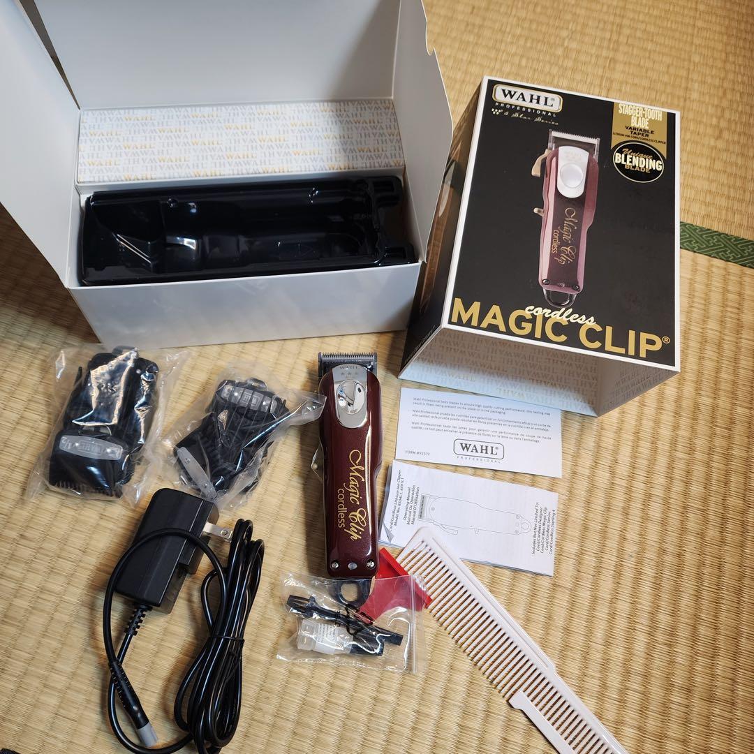 WAHL Magic Clip コードレス バリカン - メルカリ