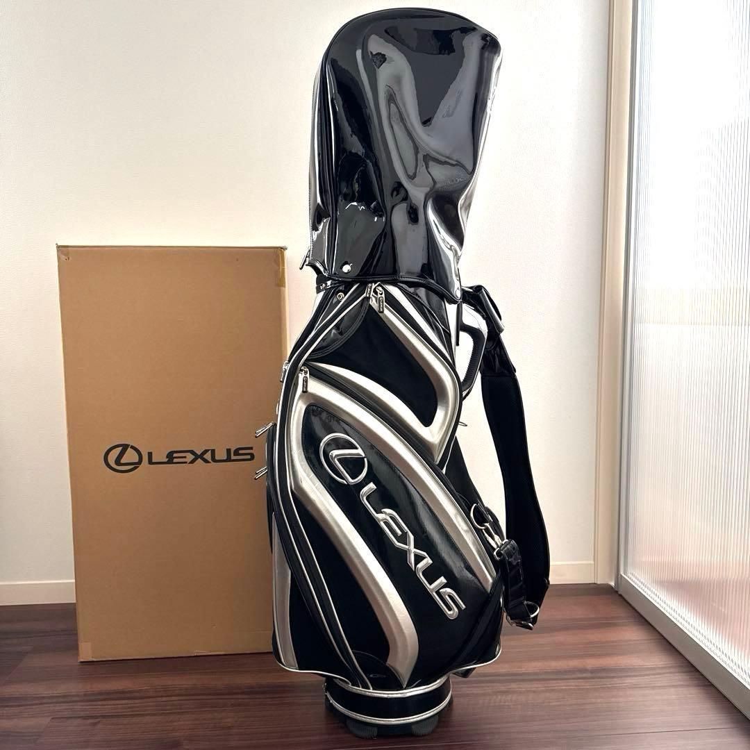 レクサス キャディバッグ ブラック✖️シルバー - メルカリ