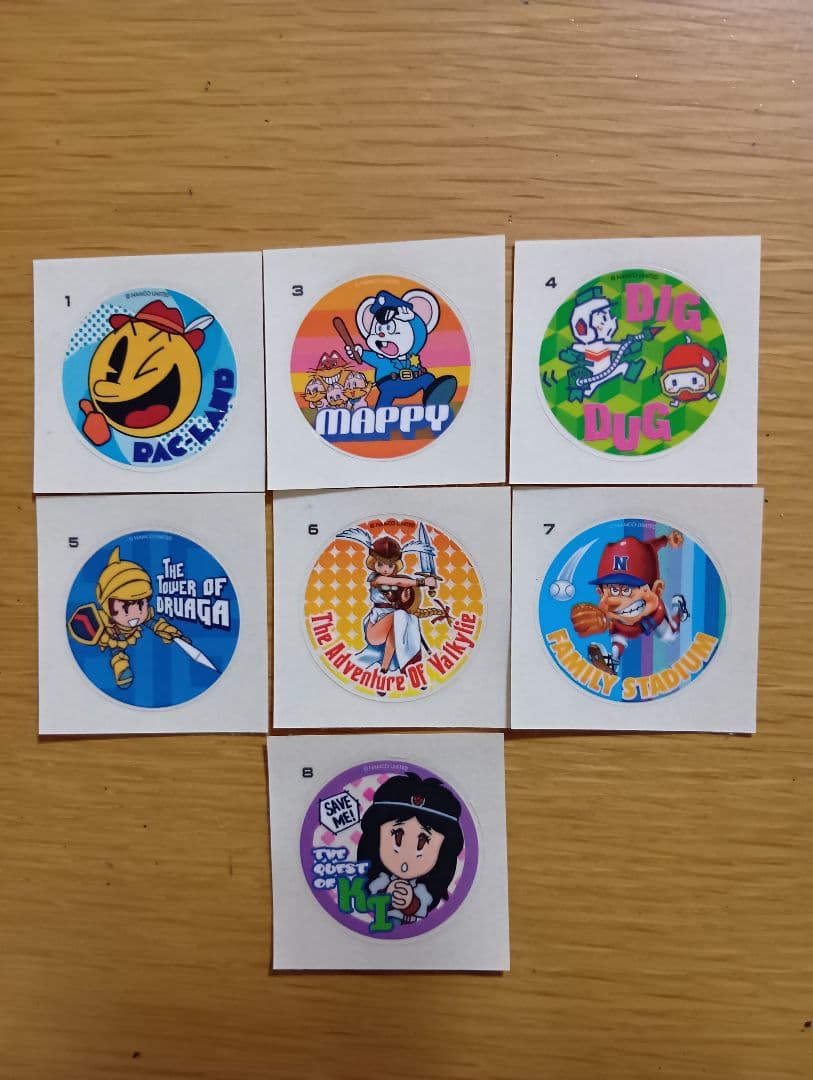 ナムコレ　フィギュア8種コンプリート品