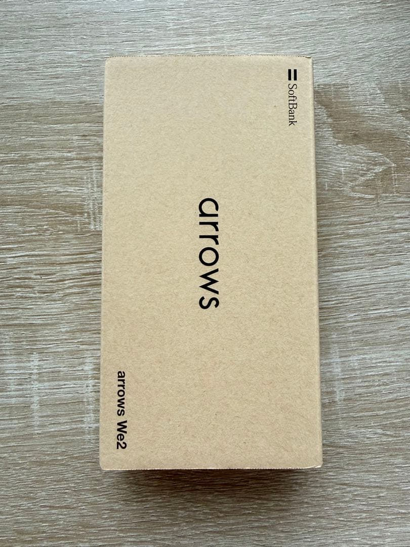 arrows We2 ホワイト 本体 新品未使用 arrows 【新品未使用】arrows We ホワイト A101FC Softbank版SIMフリー