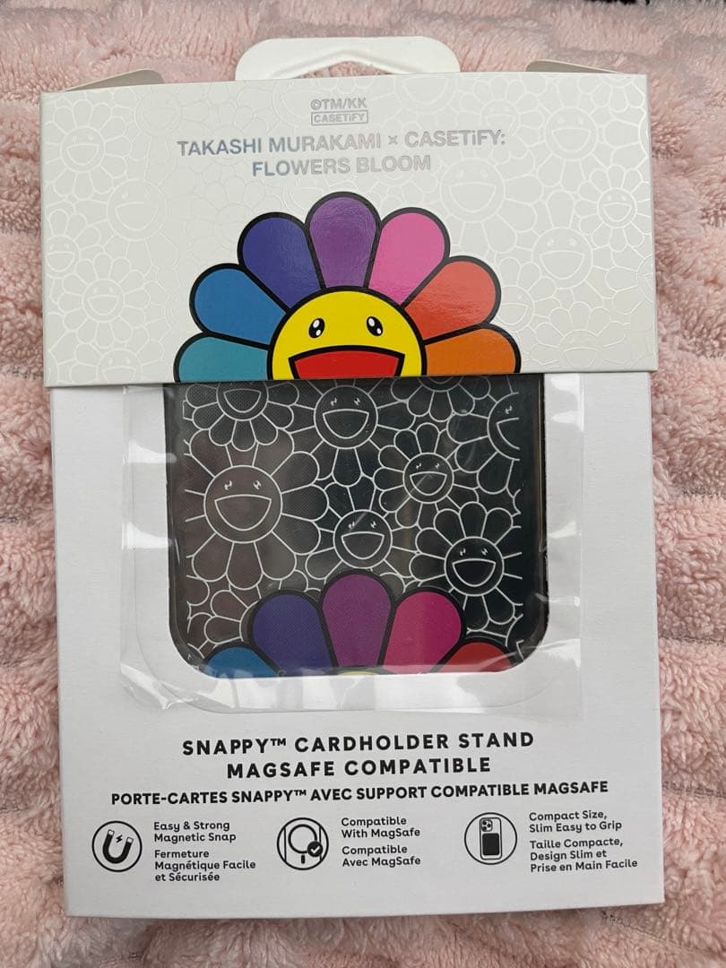 スマイル (レインボー) SNAPPY™ カードホルダースタンド - メルカリ