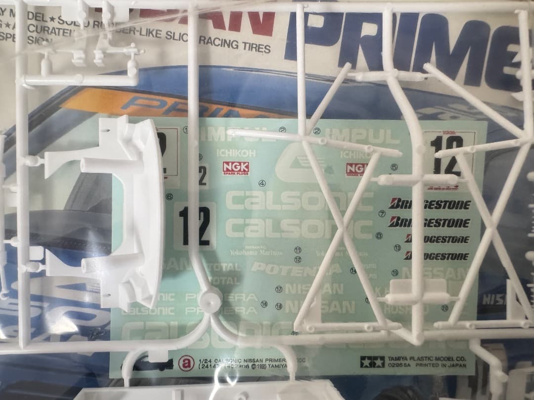 絶版貴重 タミヤ 1/24 プリメーラ カルソニック＆カストロール 未組立