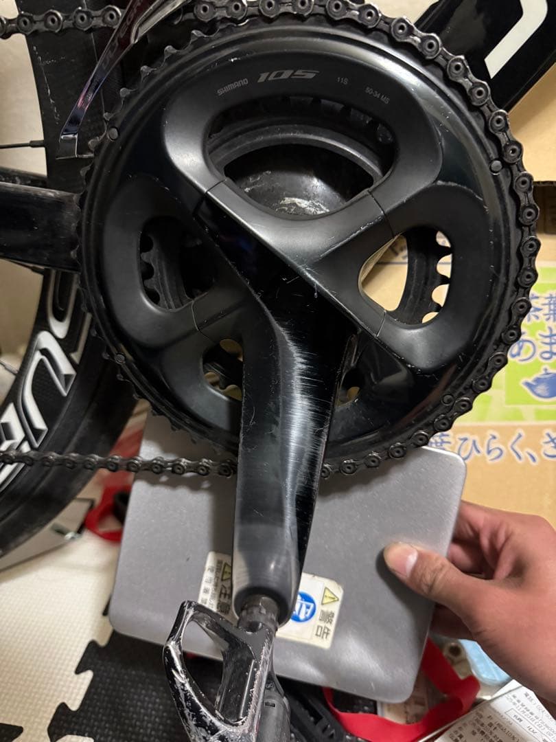 JIMATEAM フルカーボン ロードバイク できれば引き取り - メルカリ