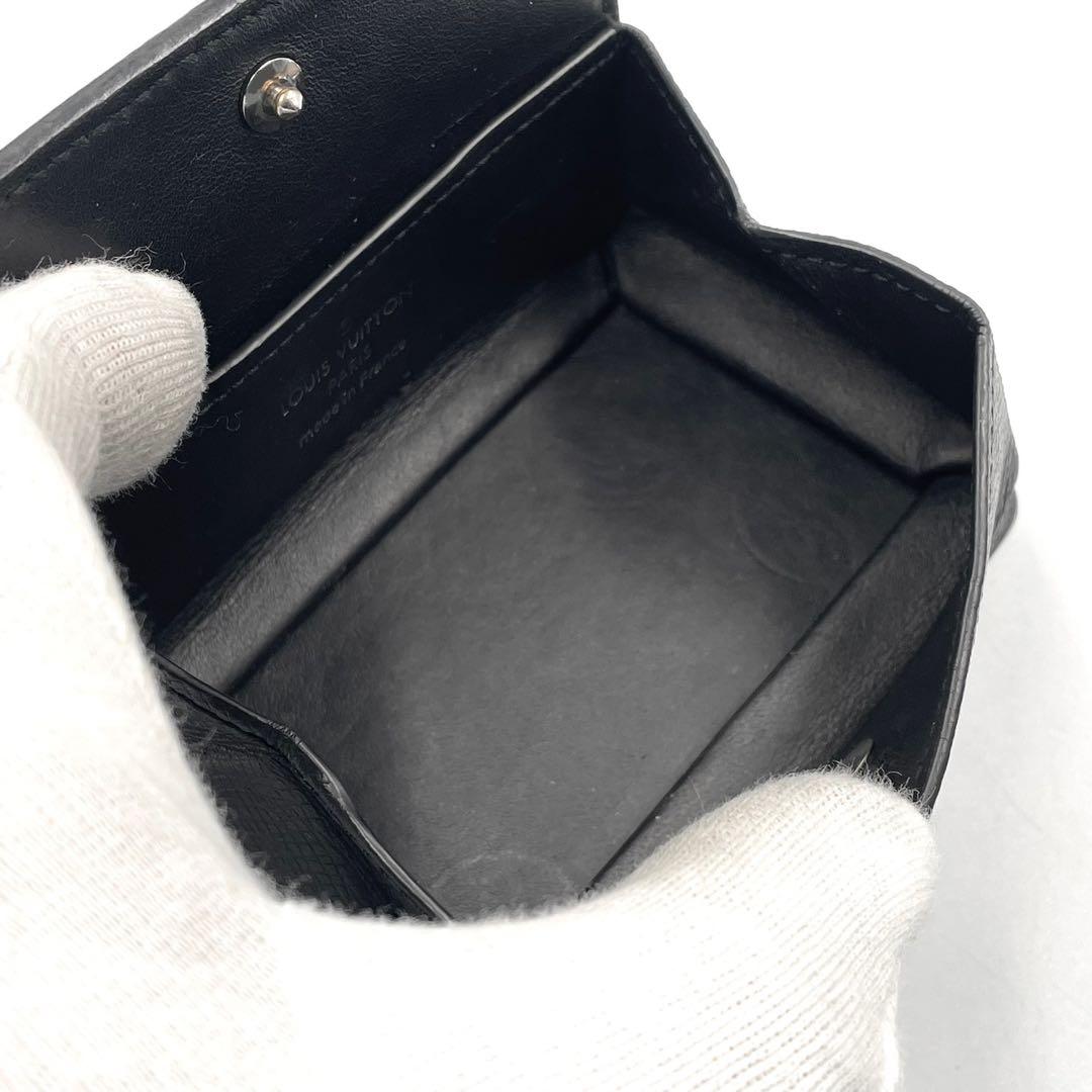 《超美品》ルイヴィトン ボアットケース タイガ ブラックグレー 黒系