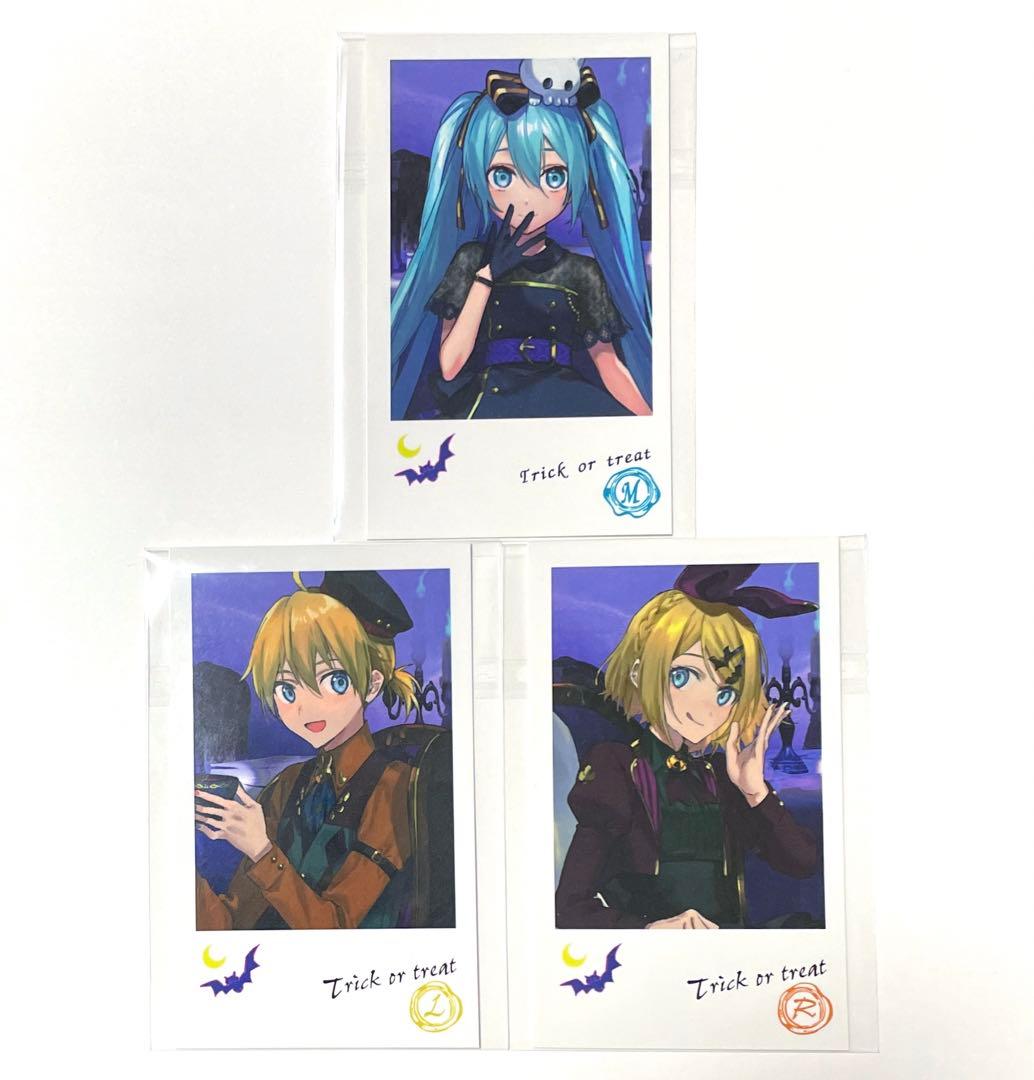 初音ミク ハロウィン 限定 コラボ 新宿マルイ OIOI チェキ風カード 激レア