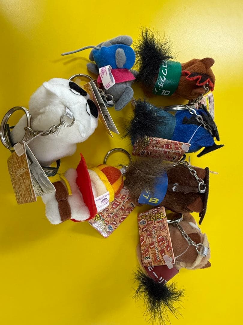 みどりのマキバオー ぬいぐるみマスコットキーホルダー　希少　レトロ