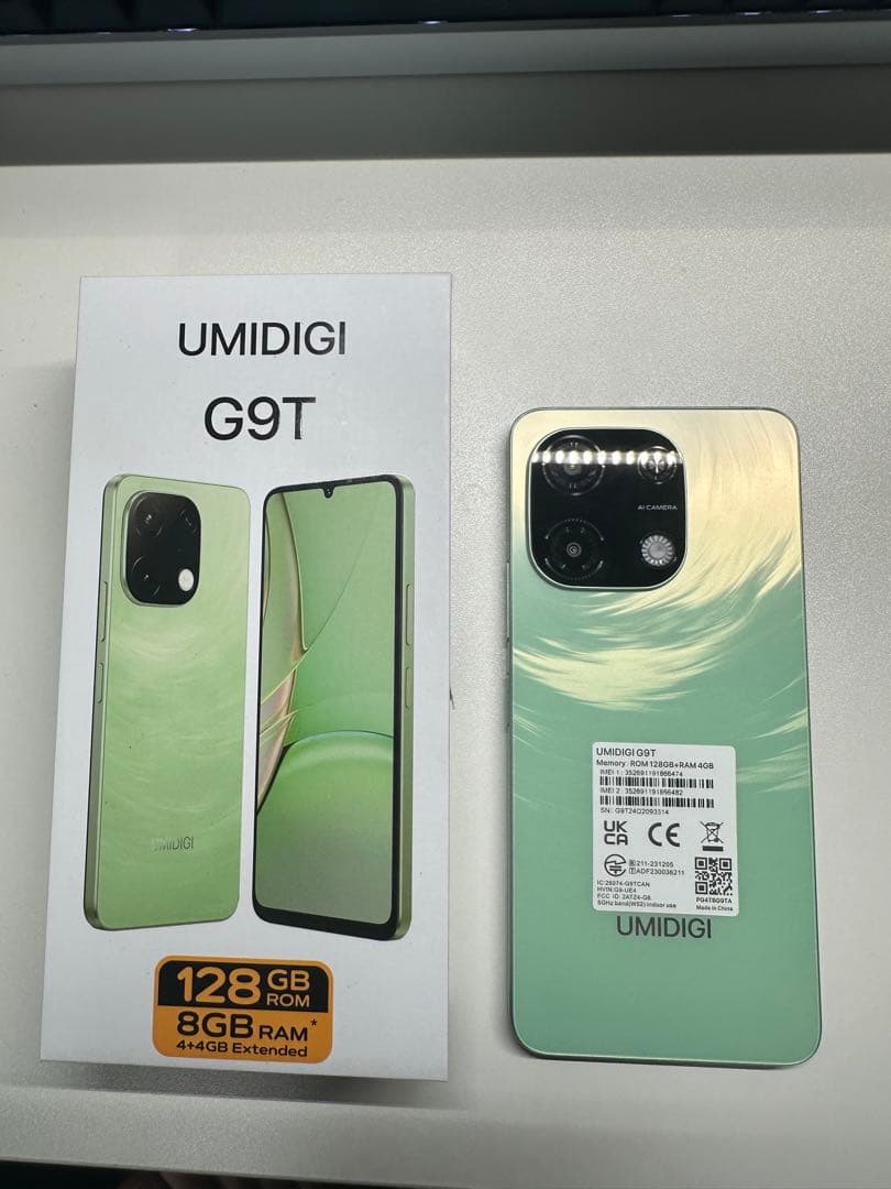 UMIDIGI G9T 128GB 8GB RAM グリーン 本体 g9t-wh-1.jpg?fitin=720:720
