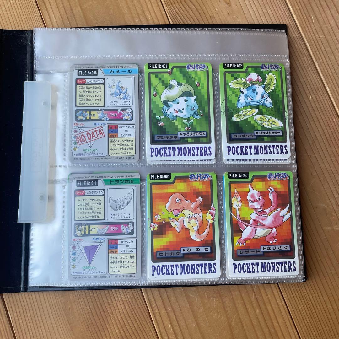 ポケモンカード　カードダス　ファイル　ミュウツー　ゲンガー　ブイズ