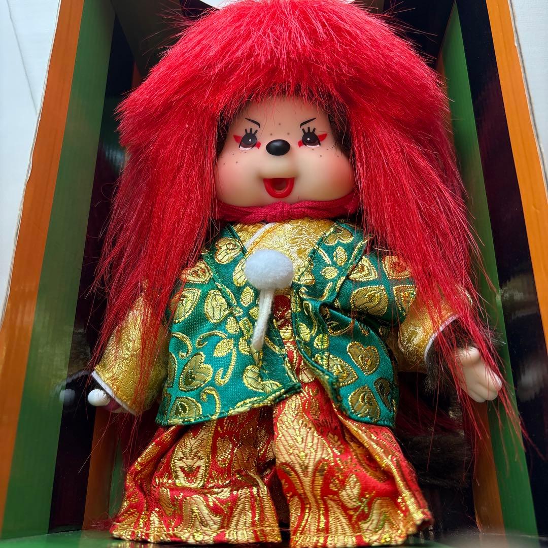 新品 2013年発売 歌舞伎 モンチッチ 赤頭 monchhichi 393