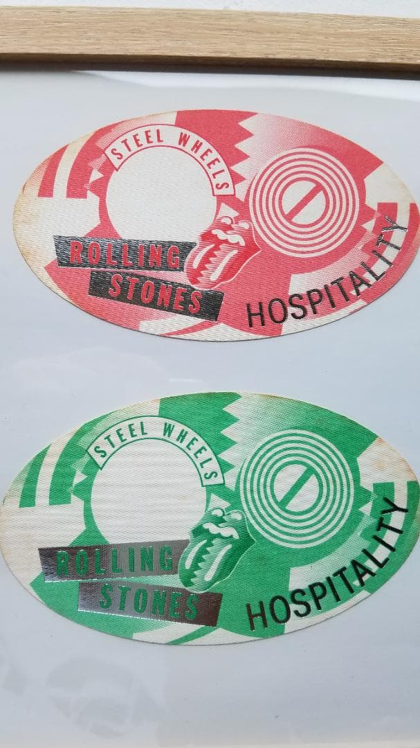 ローリングストーンズバックステージパス