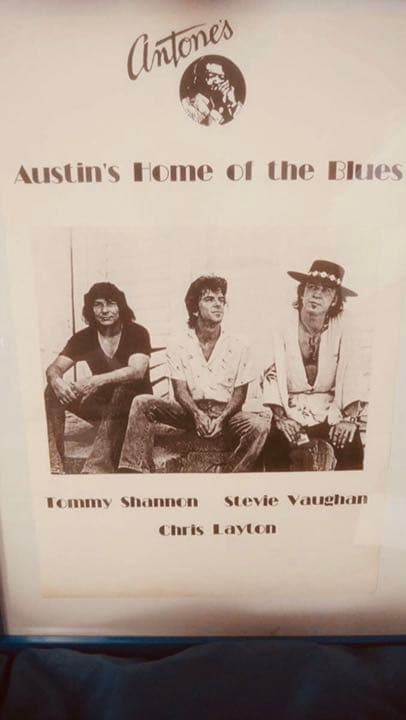 アントンズ　ライブポスター　7枚セット　TEXAS STEVIE RAY