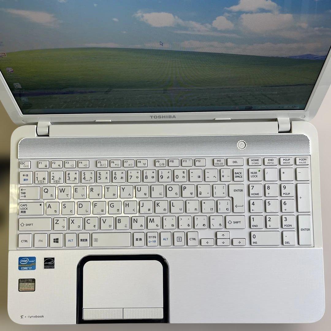 ☆格安超美品☆WinXP☆東芝ブルーレイ搭載15.6インチ大画面☆第3世代i7
