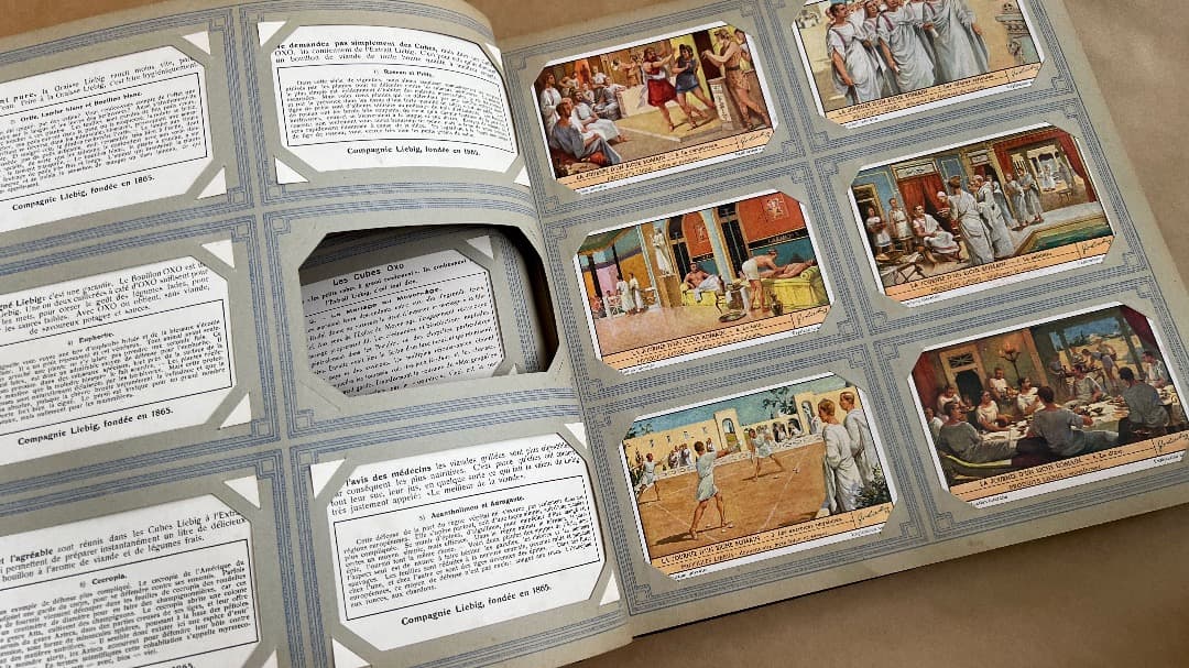 フランス アンティーク カードコレクション