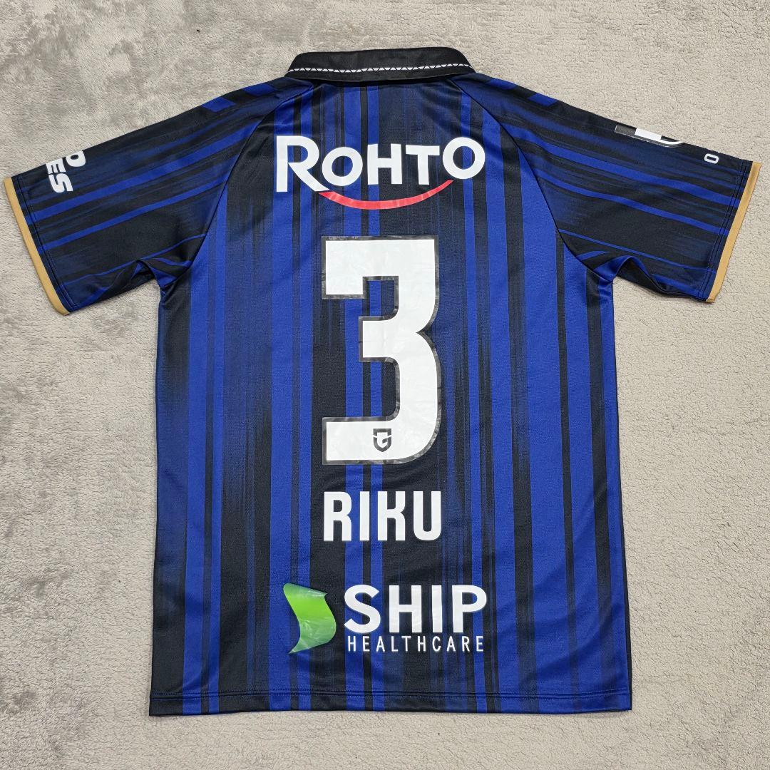 ガンバ大阪 2025 ユニフォーム 半田陸 SS-S hummel ヒュンメル