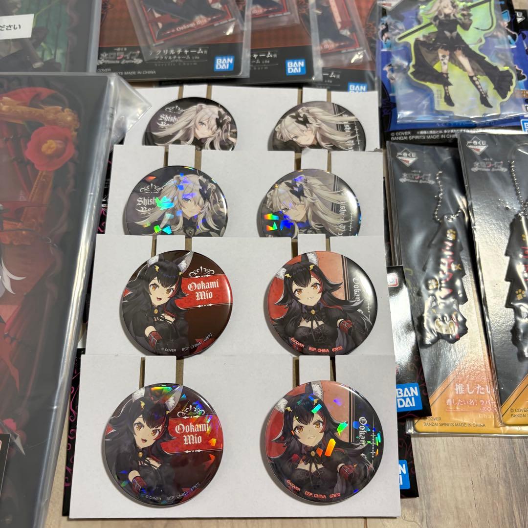 ホロライブ 一番くじ 獅白ぼたん 大神ミオ ちょこのっこ アクリル