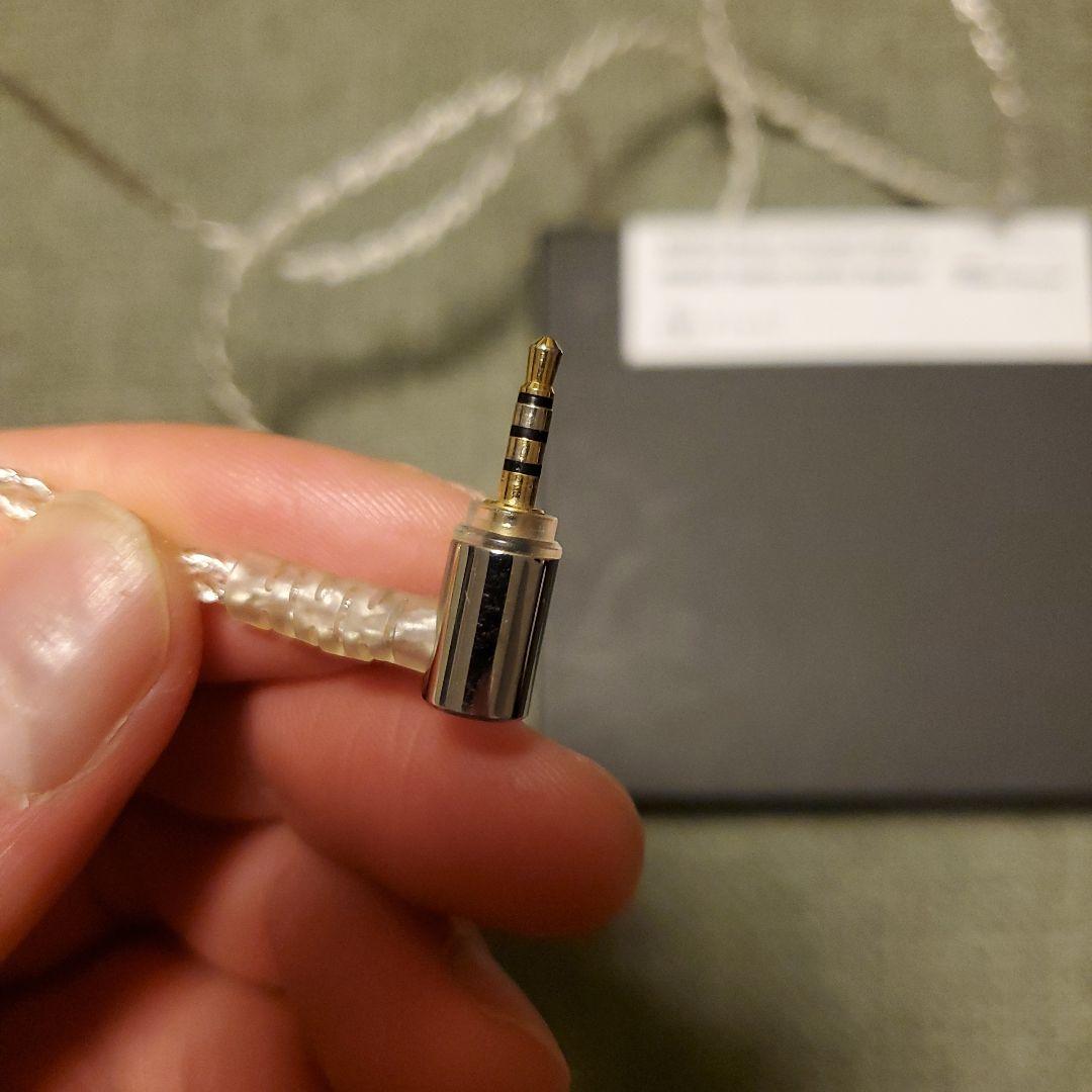 イヤホン final MMCX Silver Coated Cable 2.5mm