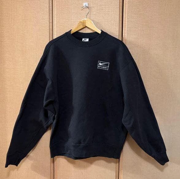 キーボード Stussy x Nike Wash Crew \"Black\"