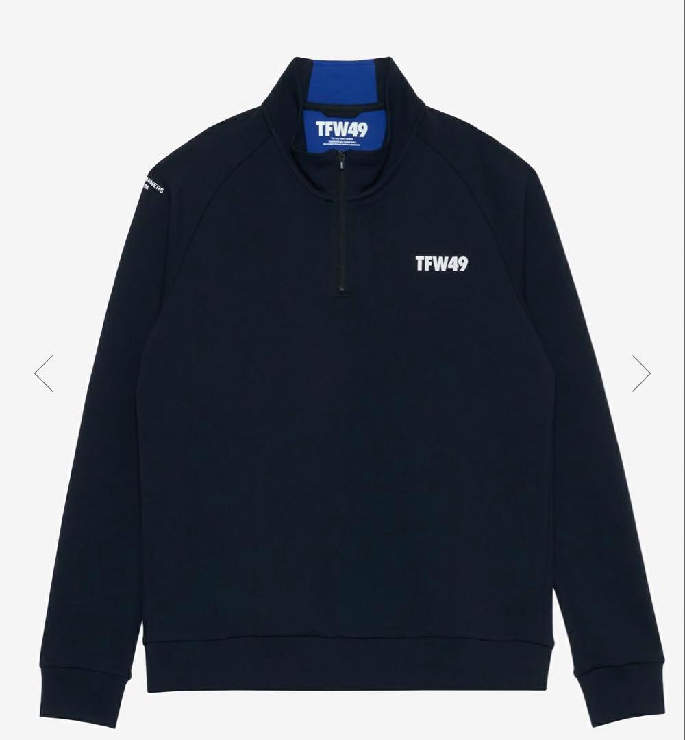 未使用　TFW49 ハーフジップ　モックシャツ 楽天市場】TFW49 MOCK NECK HALF ZIP モックネック ハーフジップ 半袖