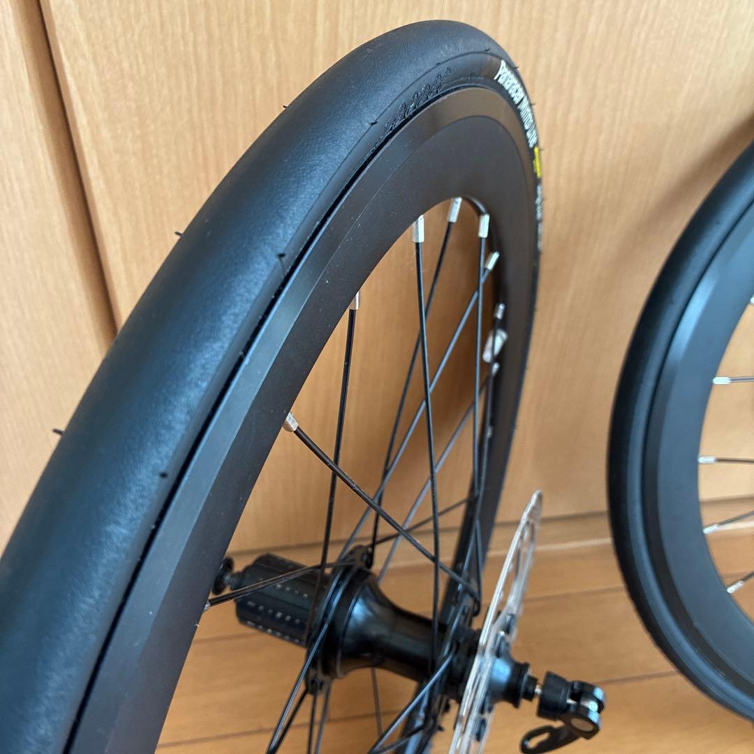 ミニベロ用451ディスクブレーキホイール - メルカリ