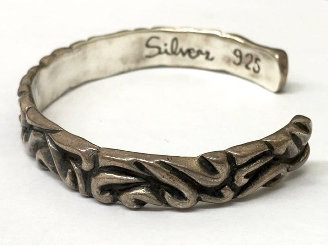 silver925 ヴィンテージバングル　35.8g