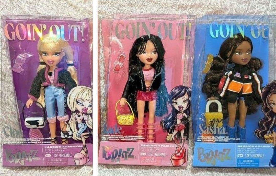 ブラッツ　Bratz ゴーイングアウト!　人形　3体セット ファッションドール