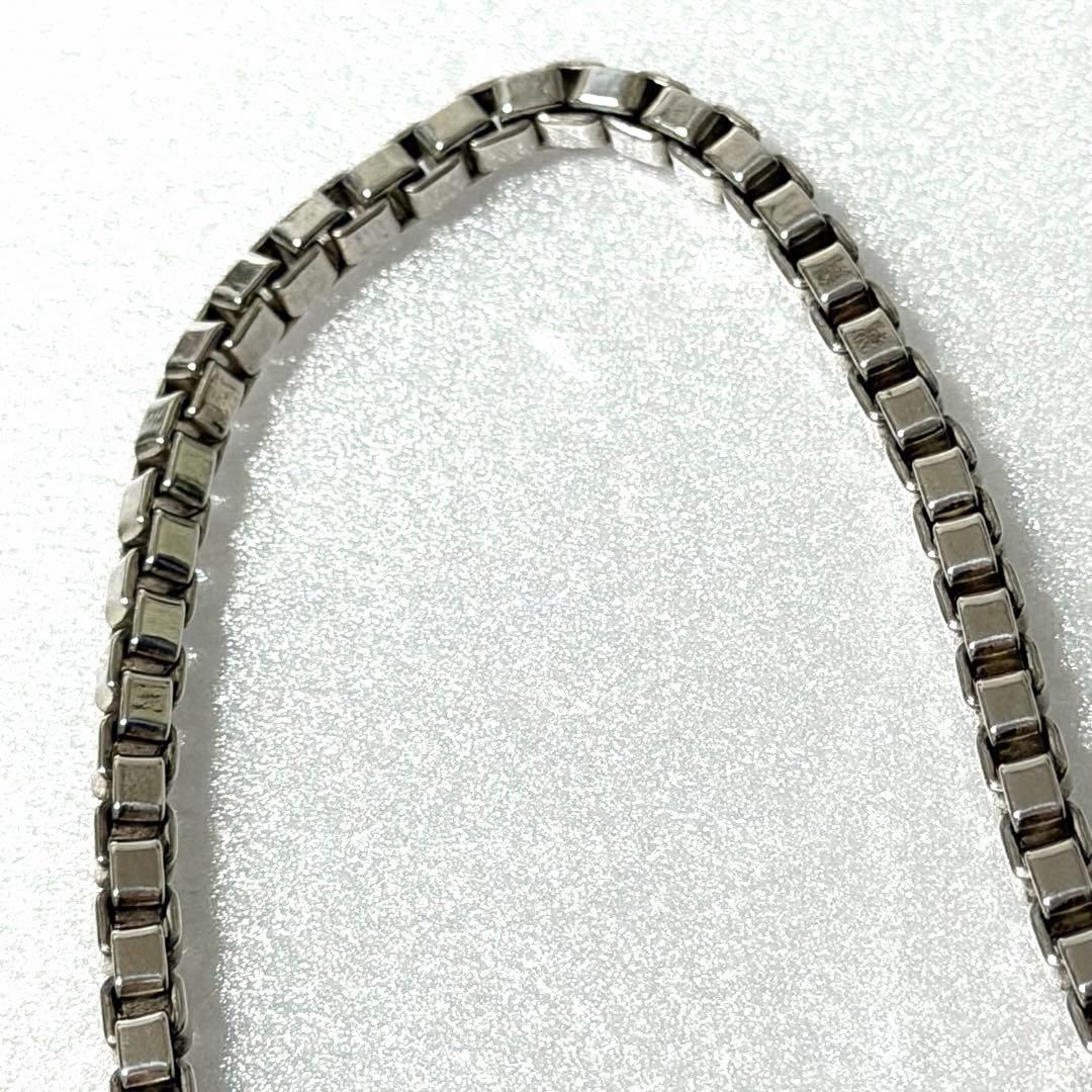 美品 ティファニー ブレスレット ベネチアン チェーン 19cm シルバー