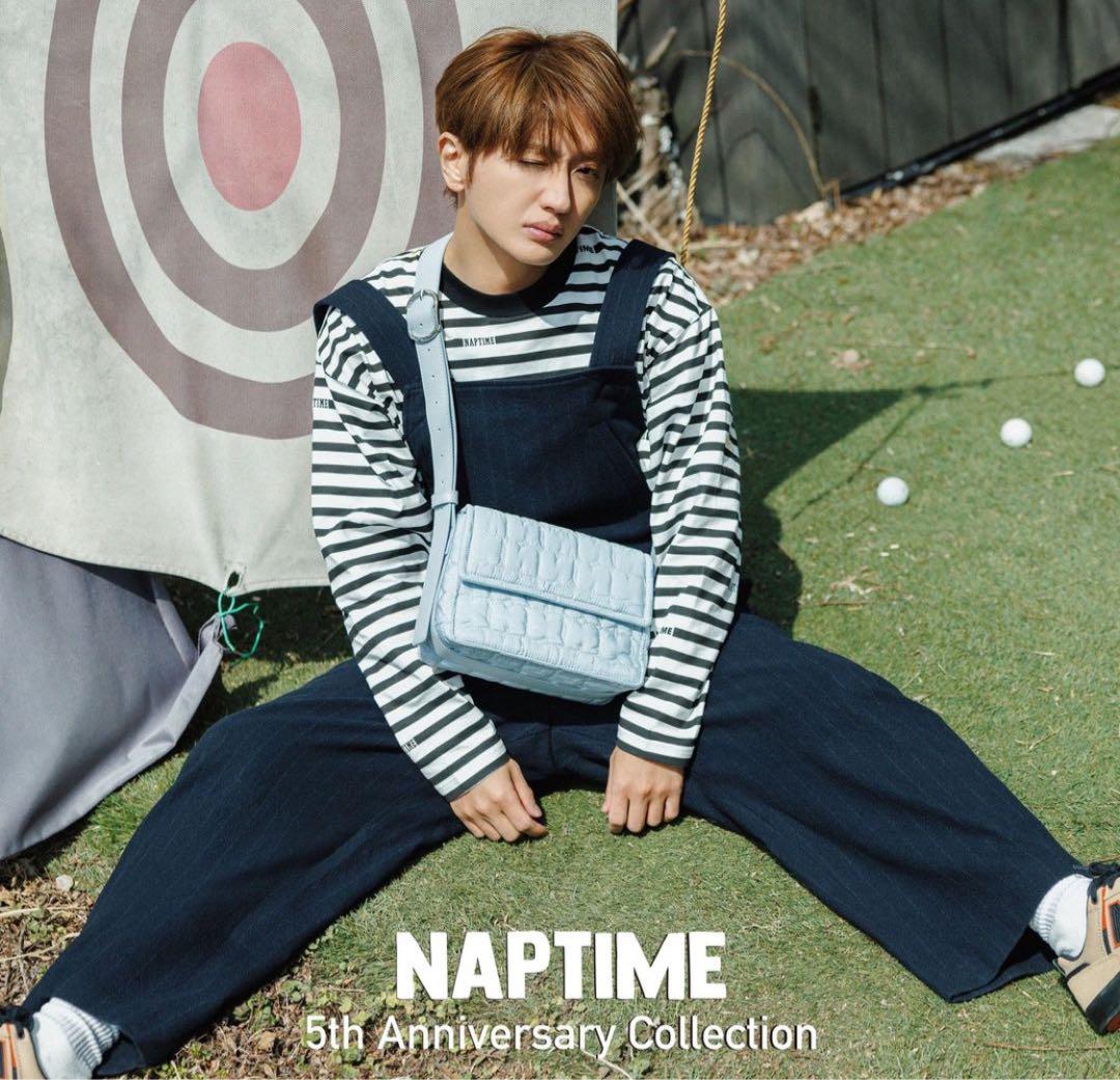 ナップタイム naptime. Nissy 西島隆弘 ボーダー ロング Tシャツ