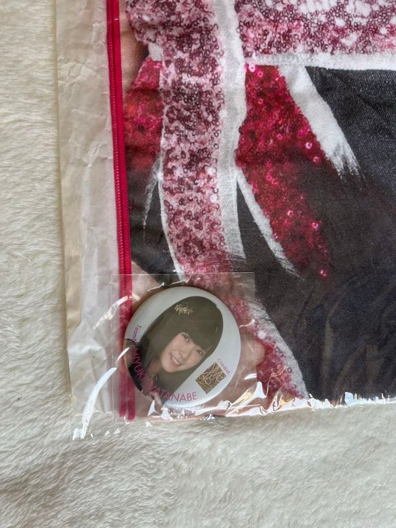 渡辺美優紀 グッズ トートバッグ マフラータオル ストラップなど 応募