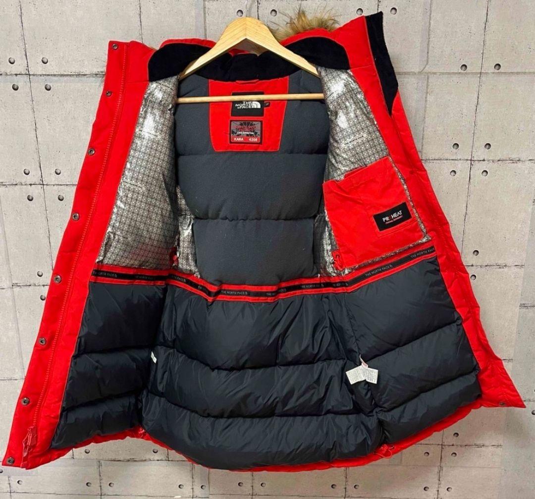 海外限定】ノースフェイス ダウンジャケット レディースM ゴールド