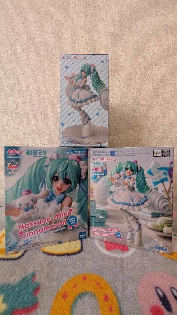 初音ミク×シナモロール フィギュア 6体セット