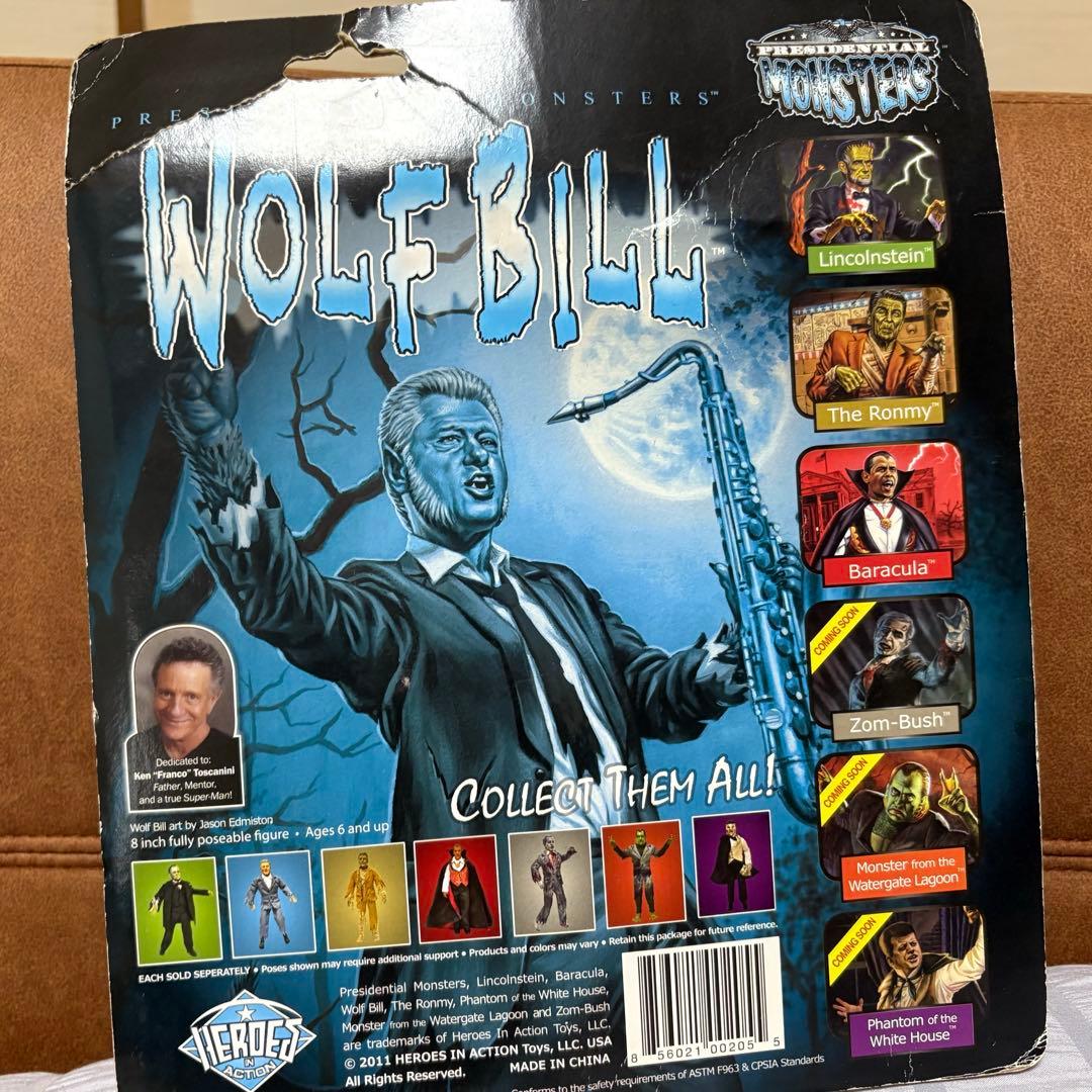 SF・ファンタジー・ホラー PRESIDENTIAL Monsters WOLF BILL